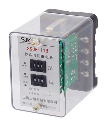 SSJ8系列高精度時間繼電器 SSJ8系列高精度時間繼電器