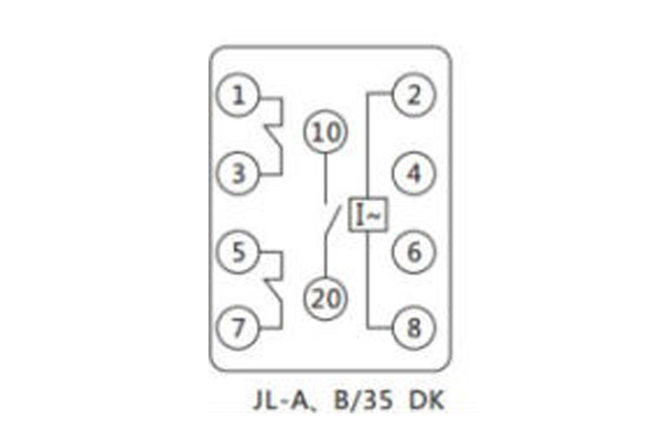 JL-A/35DK接線圖 JL-A/35DK接線圖